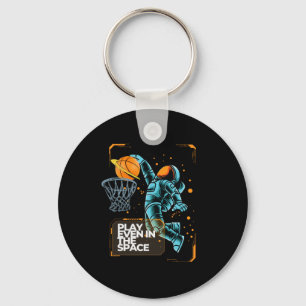 Sketll Astronaut Dunkin Play Sketll Even In Space Key Ring