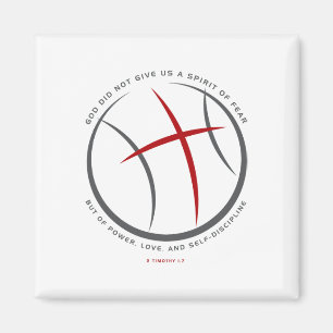 Sketll Christian Athlete Jesus 1 Magnet