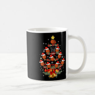 Sketll Christmas Tree Xmas Santa Sports Mens Women Coffee Mug