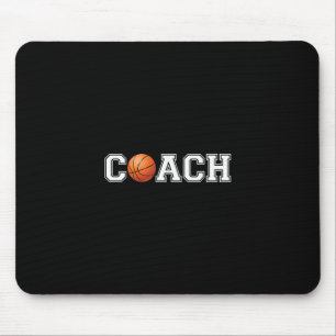 Sketll Coach Sports Coaching Staff Head Coach Mouse Pad