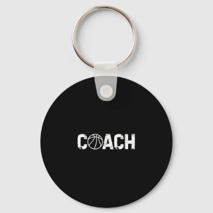 Sketll Coach Trainer Coaching Funny Vintage Key Ring