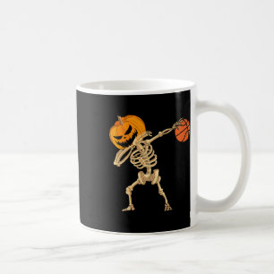 Sketll Dabbing Skeleton Men Boys Halloween Sketll Coffee Mug