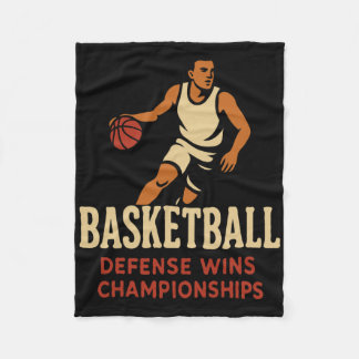 Sketll – Defense Wins Sketll Championships  Fleece Blanket