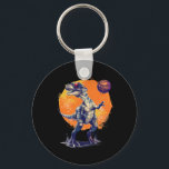 Sketll Dino T-rex Artwork Drawing Sketll Lover  Key Ring<br><div class="desc">Sketll Dino T-rex Artwork Drawing Sketll Lover</div>