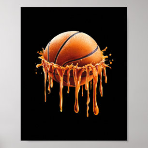 Sketll Drip Graphic Poster