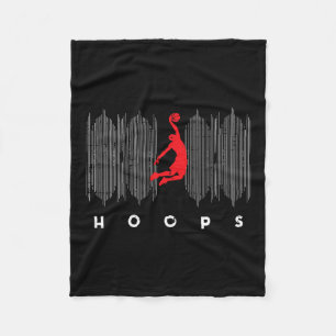 Sketll Dunk Logo Hoops Ller Player Men Boys Kids Y Fleece Blanket