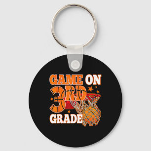 Sketll First Day Of Game On 3rd Grade Ck To School Key Ring