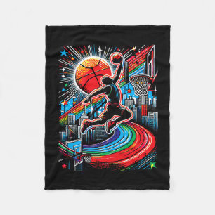 Sketll - Fun Gift Idea For Dunk Fans Fleece Blanket