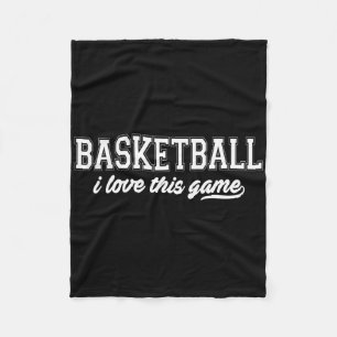 Sketll Funny - Sketll I Love This Game Fleece Blanket