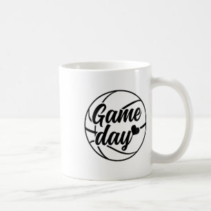 Sketll Game Day Sports Bll Coach Sketll Player Coffee Mug