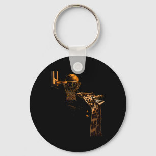 Sketll Giraffe Animal Art Sketll Lover Slam Dunk 1 Key Ring
