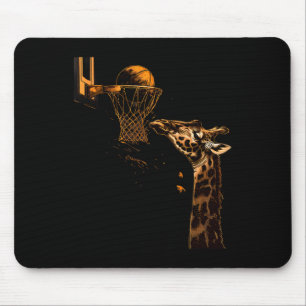 Sketll Giraffe Animal Art Sketll Lover Slam Dunk 1 Mouse Pad