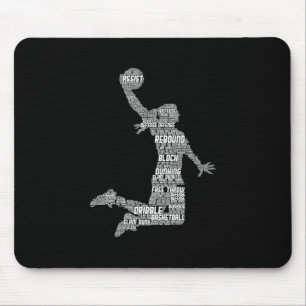 Sketll Girl Women Kids Girls Mouse Pad