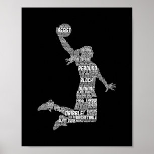 Sketll Girl Women Kids Girls Poster