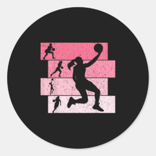 Sketll Girls Women Kids 1  Classic Round Sticker