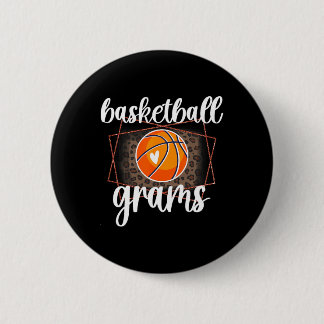 Sketll Grams Leopard Grams Of A Sketll Player 1  6 Cm Round Badge