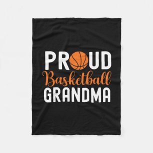 Sketll Grandma Design Lr Proud Sketll Grandma Uni- Fleece Blanket