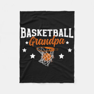 Sketll Grandpa Of A Sketll Player Grandfather Fleece Blanket