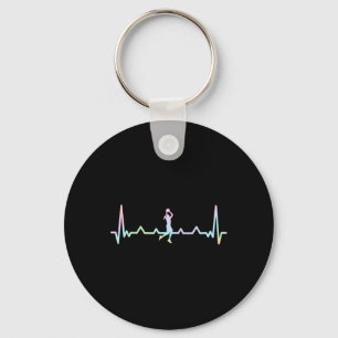 Sketll Heartbeat Gift Apparel Teen Girl Key Ring