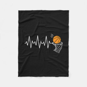Sketll Heartbeat Sketll Lover Fleece Blanket