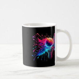 Sketll Hoop Net Shirt For Boys Men Teen Ice Cream  Coffee Mug