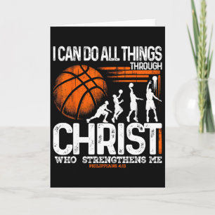 Sketll I Can Do All Things Through Christ Card