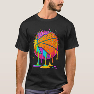 Sketll Ice Cream Drip For Girls Boys Youth Sketll T-Shirt