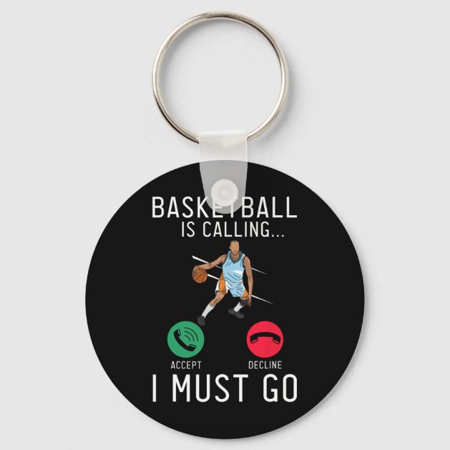 Sketll Is Calling  Key Ring (Front)
