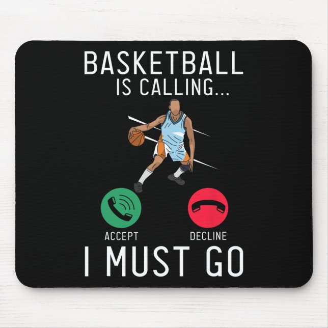 Sketll Is Calling  Mouse Pad (Front)