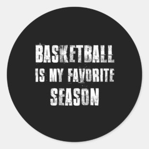 Sketll Is My Favourite Season Sketll Lovers Classic Round Sticker
