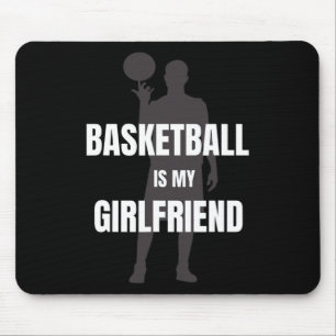 Sketll Is My Girlfriend I Sketll Coach Shirt  Mouse Pad