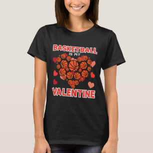 Sketll Is My Valentine Funny Men Boys Kids Teen Yo T-Shirt