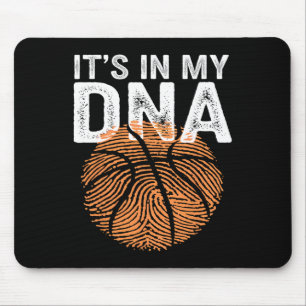 Sketll It's In My Dna Fingerprint Playing Sketll 1 Mouse Pad