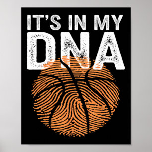 Sketll It's In My Dna Fingerprint Playing Sketll 1 Poster