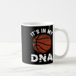Sketll It's In My Dna Fingerprint Playing Sketll 2 Coffee Mug