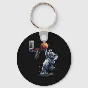 Sketll Koala Slam Dunk Sketll Lover Animal Art Key Ring
