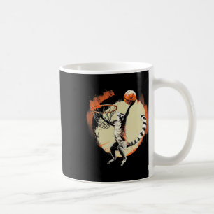Sketll Lemur Sketll Player Animal Art Slam Dunk Coffee Mug