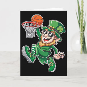 Sketll Leprechaun St. Patrick's Day Funny Player Card