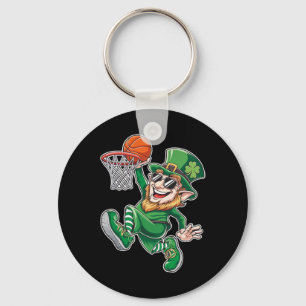 Sketll Leprechaun St. Patrick's Day Funny Player  Key Ring