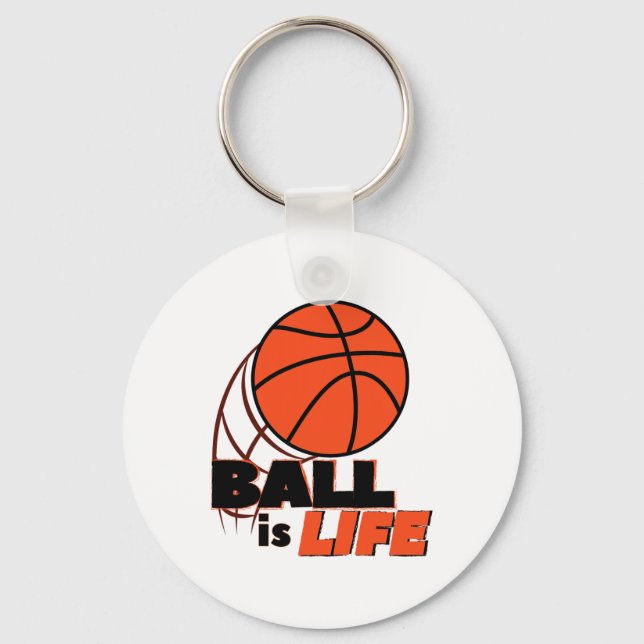 Sketll Ll Player Is Life Coach  Key Ring (Front)