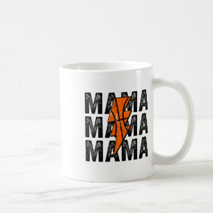 Sketll Mama Distressed Lightning Bolt Mum Coffee Mug