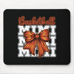 Sketll Mimi Coquette Bow Sport Grandma Mothers Day Mouse Pad