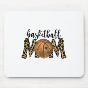 Sketll Mum Leopard Fun Sports Players Mother's Day Mouse Pad