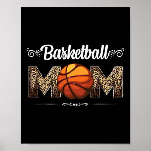 Sketll Mum Leopard Funny Ll Mum Mother's Day Mummy Poster