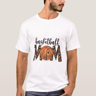 Sketll Mum Leopard Print Cheetah Proud Mum Sport T-Shirt