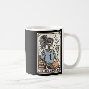 Sketll Mum Tarot Card Skeleton Halloween Witchy Vi Coffee Mug