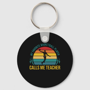Sketll My Favourite Sketll Player Calls Me Teacher Key Ring