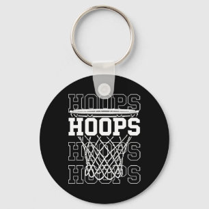 Sketll Net Hoop Men And Women Hoops Girls Sketll  Key Ring