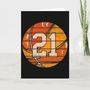 Sketll Number #21 Jersey Love Sketll Player Vintag Card