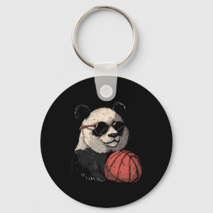 Sketll Panda Bear Artwork Sketll Lover Portrait  Key Ring